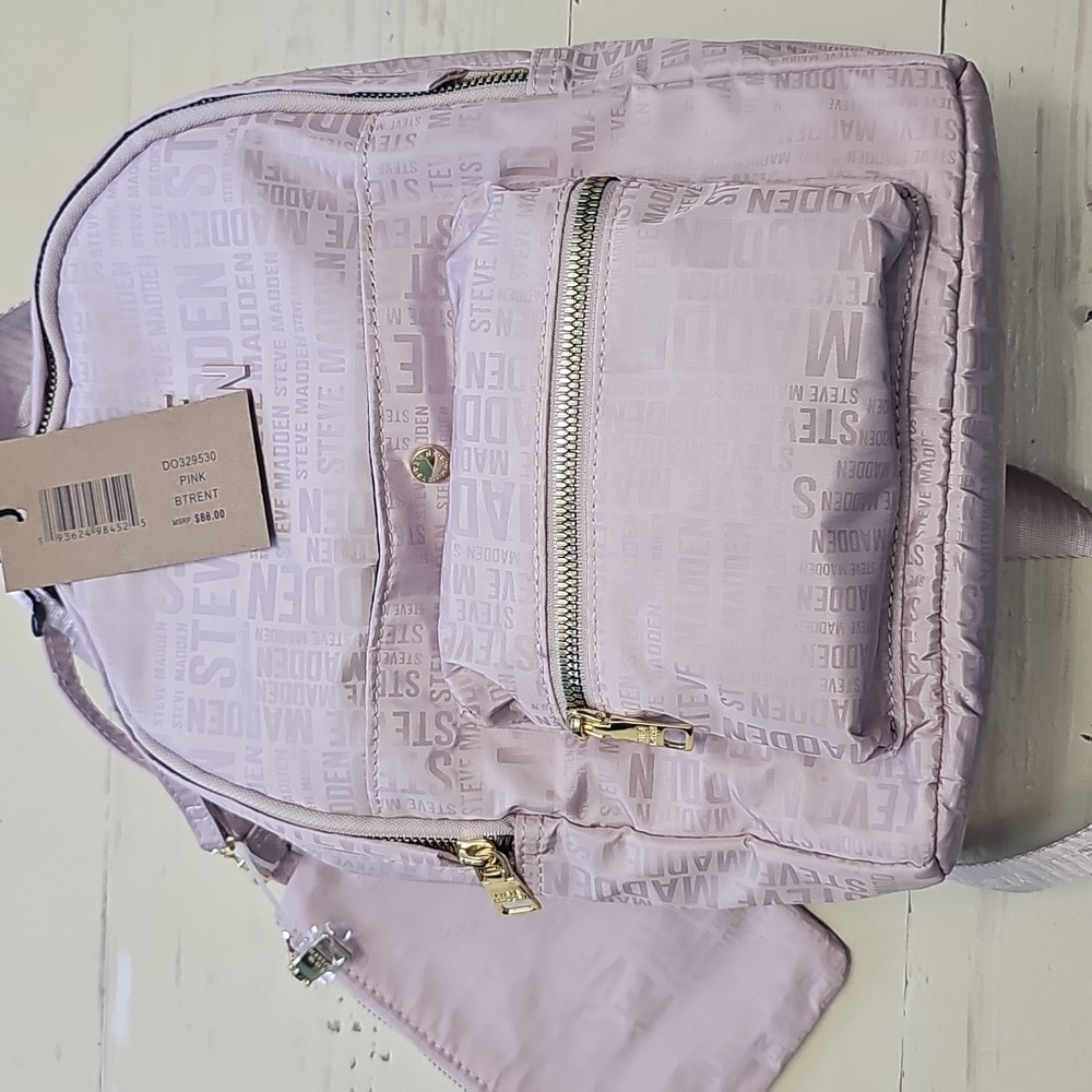 Steve Madden Rose Gold Backpack